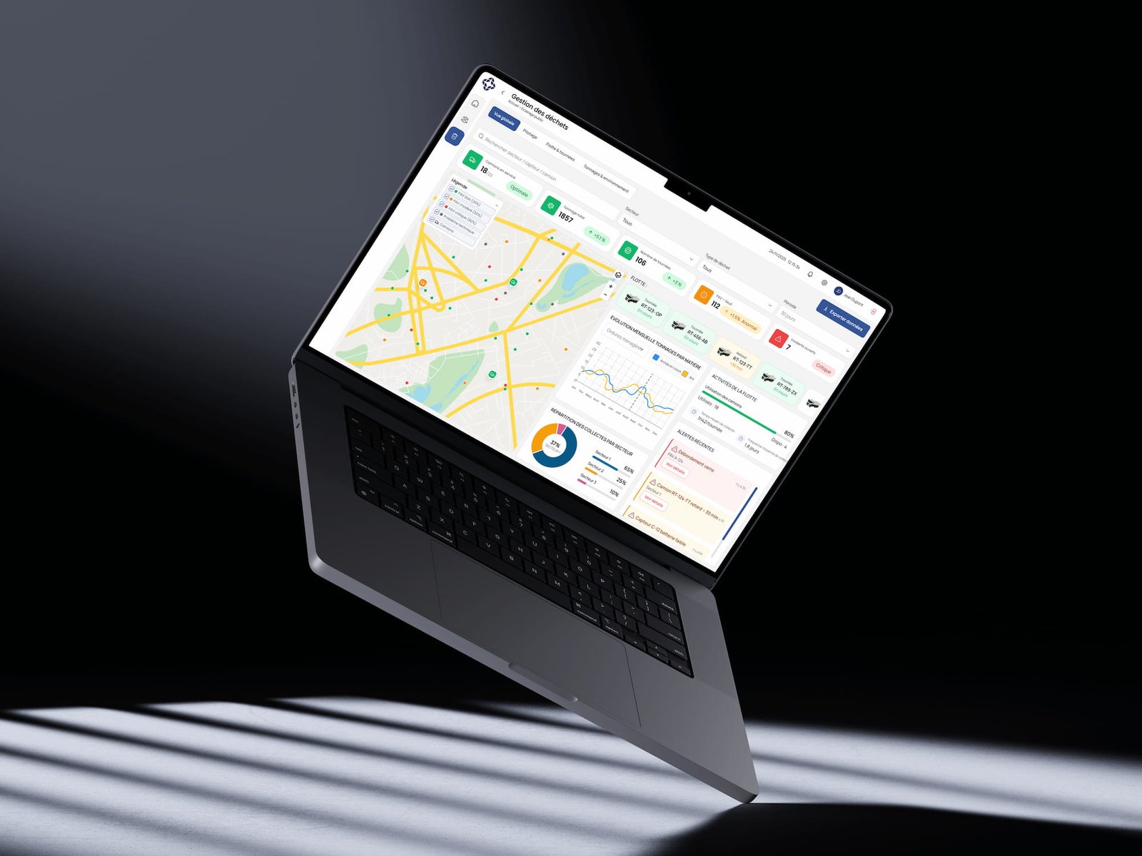 Module de gestion des déchets de la plateforme Ouranos